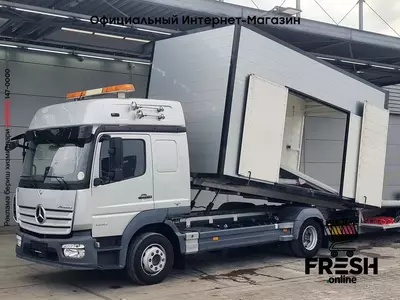 Mercedes Atego 1230 4X2 автовоз Грузовик + Прицеп