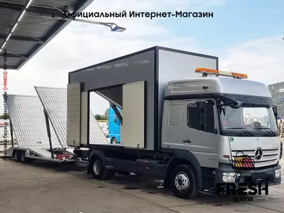 Mercedes Atego 1230 4X2 автовоз Грузовик + Прицеп