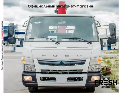 Кран-манипулятор FUSO Canter с КМУ UNIC 374