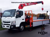Кран-манипулятор FUSO Canter с КМУ UNIC 374 "Fresh online"©️