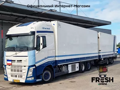 Volvo FH 420 6X2 Холодильник грузовик + прицеп