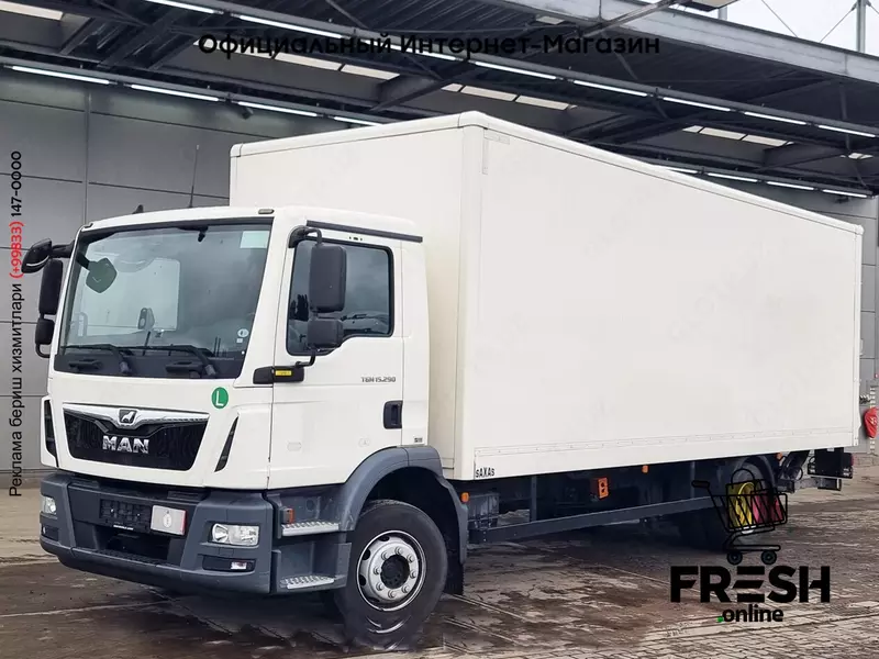 MAN TGM 15.290 4X2 закрытый Грузовик