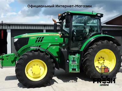 Колесный трактор John Deere 6135 R