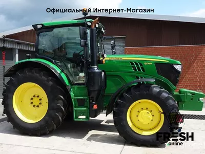 Колесный трактор John Deere 6135 R