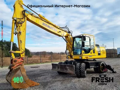 Колесный экскаватор Komatsu PW180