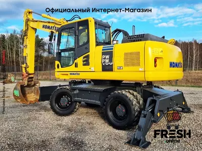 Колесный экскаватор Komatsu PW180