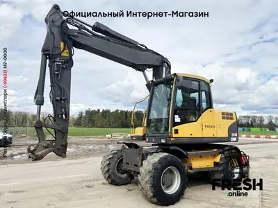 Колесный экскаватор Volvo EW140C