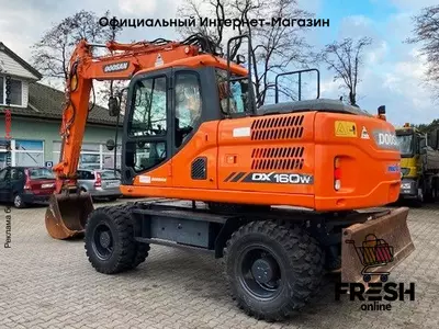 Колесный экскаватор Doosan DX 160 W-3