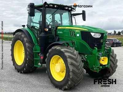 Колесный трактор John Deere 6155R