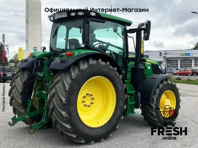 Колесный трактор John Deere 6155R