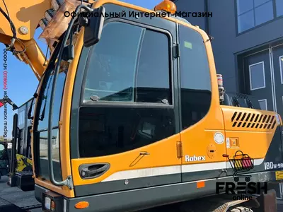 Колёсный экскаватор Hjulgrävare Hyundai 180W-9A