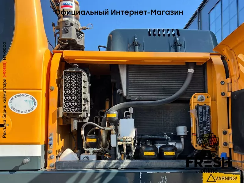 Колёсный экскаватор Hjulgrävare Hyundai 180W-9A