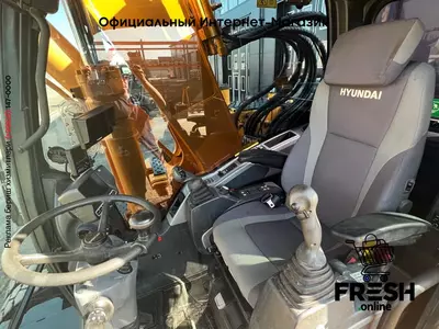 Колёсный экскаватор Hjulgrävare Hyundai 180W-9A
