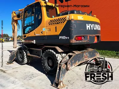 Колёсный экскаватор Hyundai Robex 140W-9 AC / CAMERA