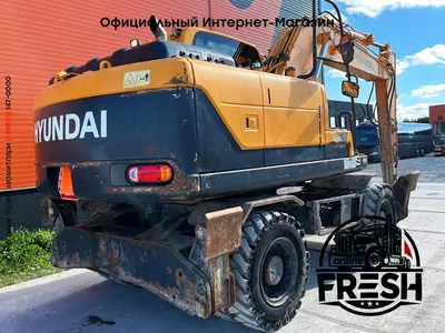 Колёсный экскаватор Hyundai Robex 140W-9 AC / CAMERA