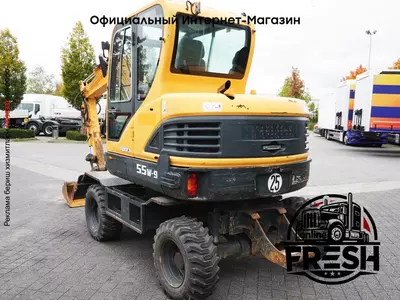 Колесный экскаватор Hyundai Robex 55W-9