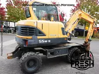 Колесный экскаватор Hyundai Robex 55W-9 - "Fresh online"©️
