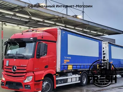Грузовик Mercedes Actros 2545 6X2 BDF-кузов + прицеп