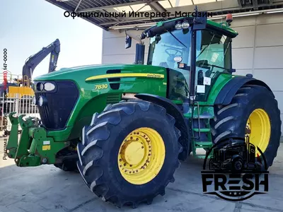 Колесный трактор John Deere 7830 AP 4X4