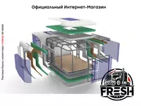 Капсульный дом LUBAN Apple Cabin D50 "Fresh online"©️