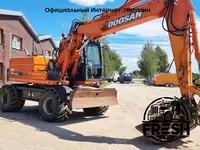 в рассрочку от 988 сум Колесный экскаватор Doosan DX 140W