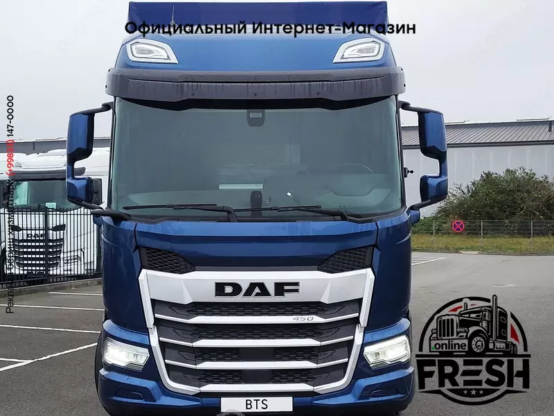  DAF XD 450 4x2 tentli yuk mashinasi - 
