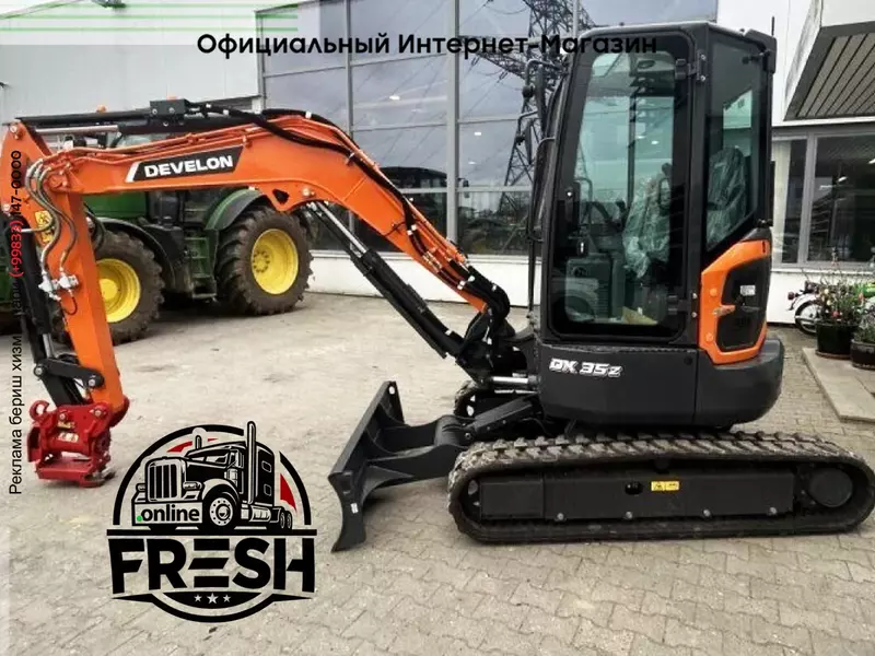 Гусеничный экскаватор Doosan dx 35z-7