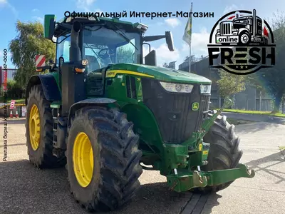 Колесный трактор John Deere 7R310
