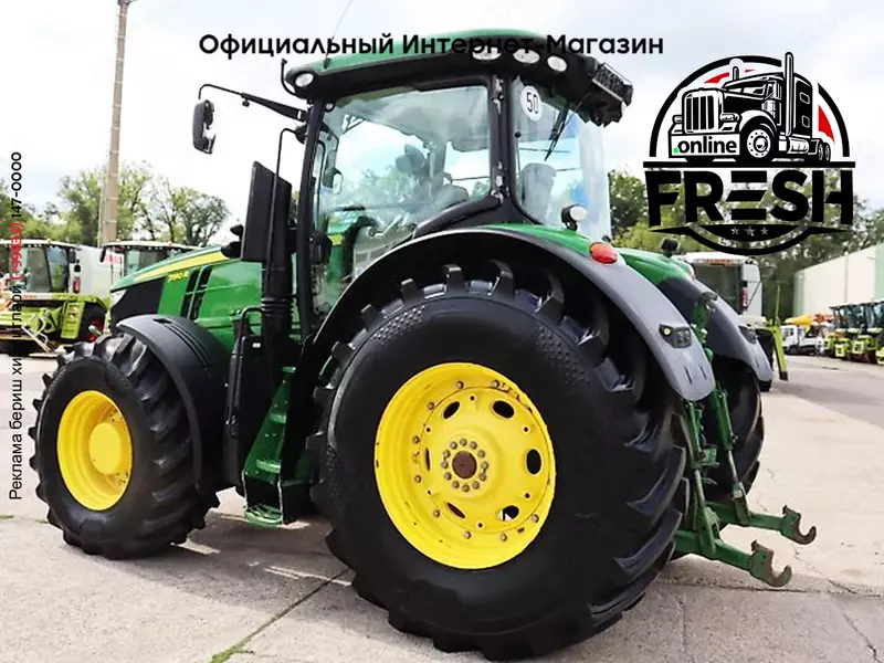 Колесный трактор John Deere 7310R + GPS