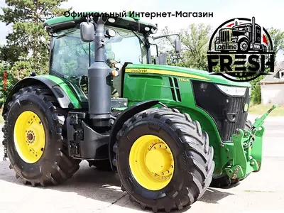 Колесный трактор John Deere 7310R + GPS