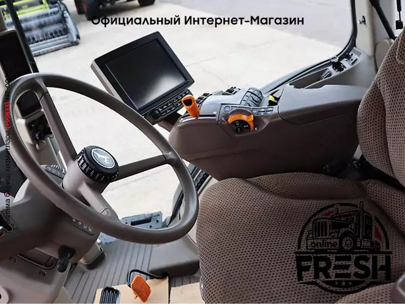 Колесный трактор John Deere 7310R + GPS