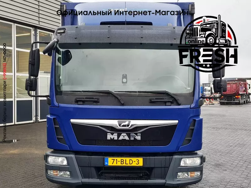 Шторки грузовик MAN TGL 7.190 4X2