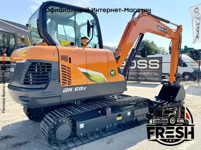 Гусеничный экскаватор Develon DX60E-10N