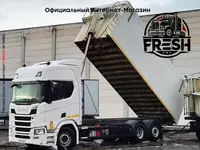 Scania R500 6X2 Самосвал Грузовик + Прицеп