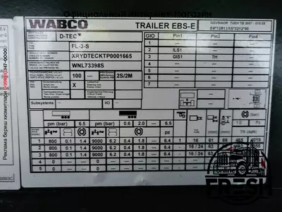 D-TEC FL-3-S 3 Assen Самосвал полуприцеп