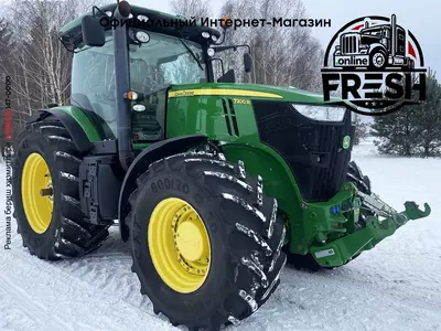 Колесный трактор John Deere 7200R