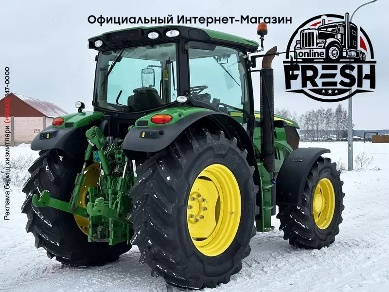 Колесный трактор John Deere 6140R