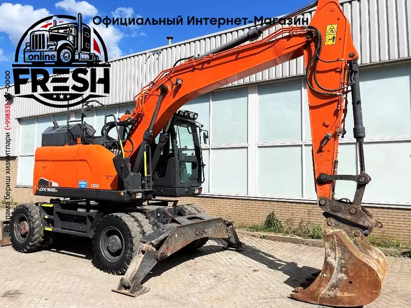 Колесные экскаватор Doosan DX 165W-5