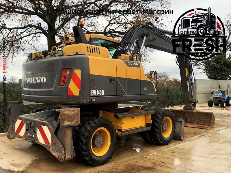 Колесные экскаватор Volvo EW140D