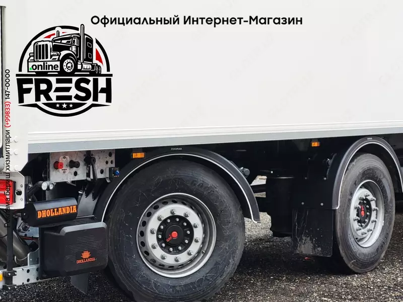 WEB Trailer LPRS18 закрытый полуприцепы