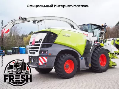 Кормоуборочный комбайн Claas Jaguar 960 + Orbis 750
