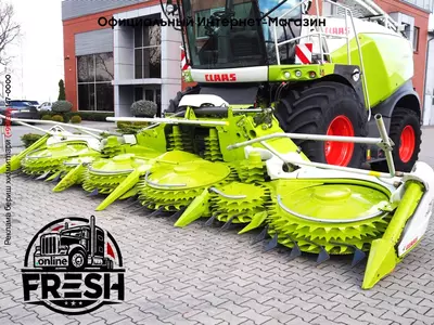 Кормоуборочный комбайн Claas Jaguar 960 + Orbis 750