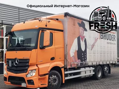 Mercedes Actros 2545 6X2 Шторки грузовик