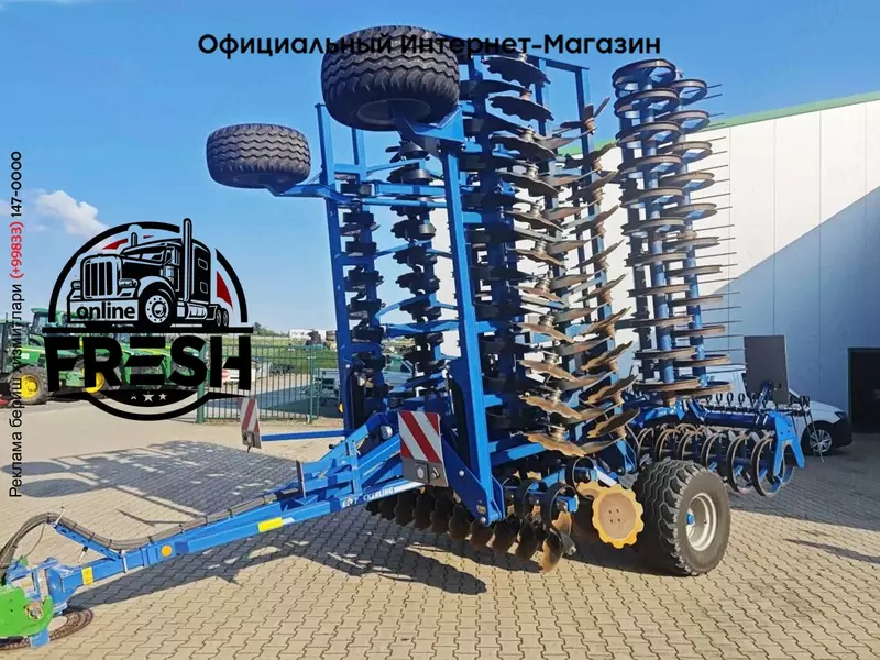 Дисковая борона Köckerling Rebell classic 800 T