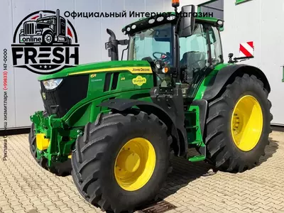 Колесный трактор John Deere 6R 215