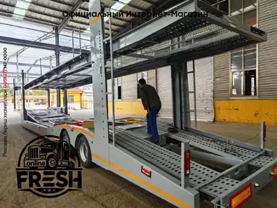 Полуприцеп для перевозки автопогрузчиков с платформой 8-12