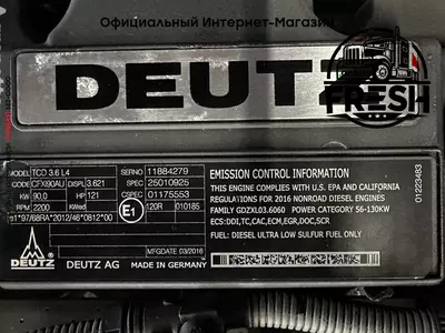 Двигатель Deutz TCD3.6L4