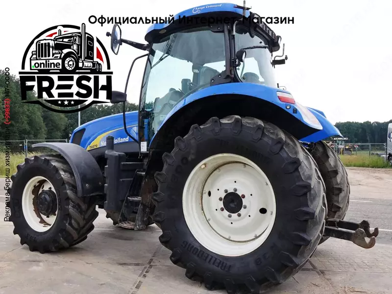 Колесный трактор New Holland t6070 range & power command