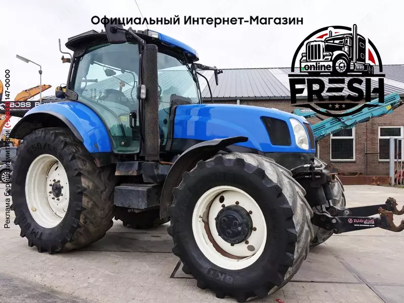 Колесный трактор New Holland t6070 range & power command