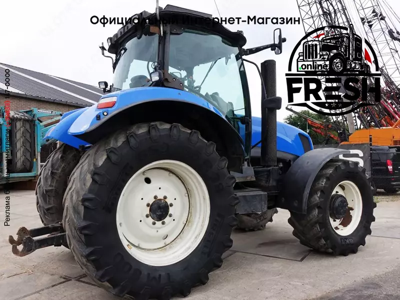 Колесный трактор New Holland t6070 range & power command